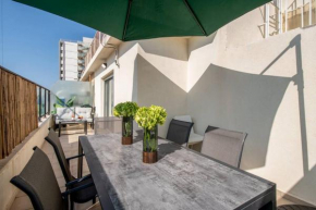 Superb Beachside Duplex 3Rooms - Terrace & Mamad